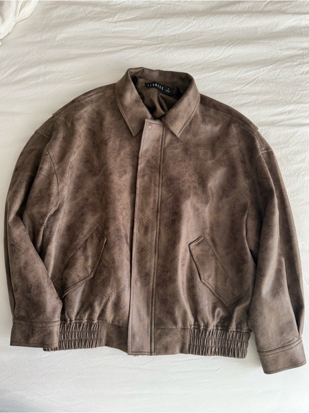 Lioness Kenny Bomber Jacket in Chocolate